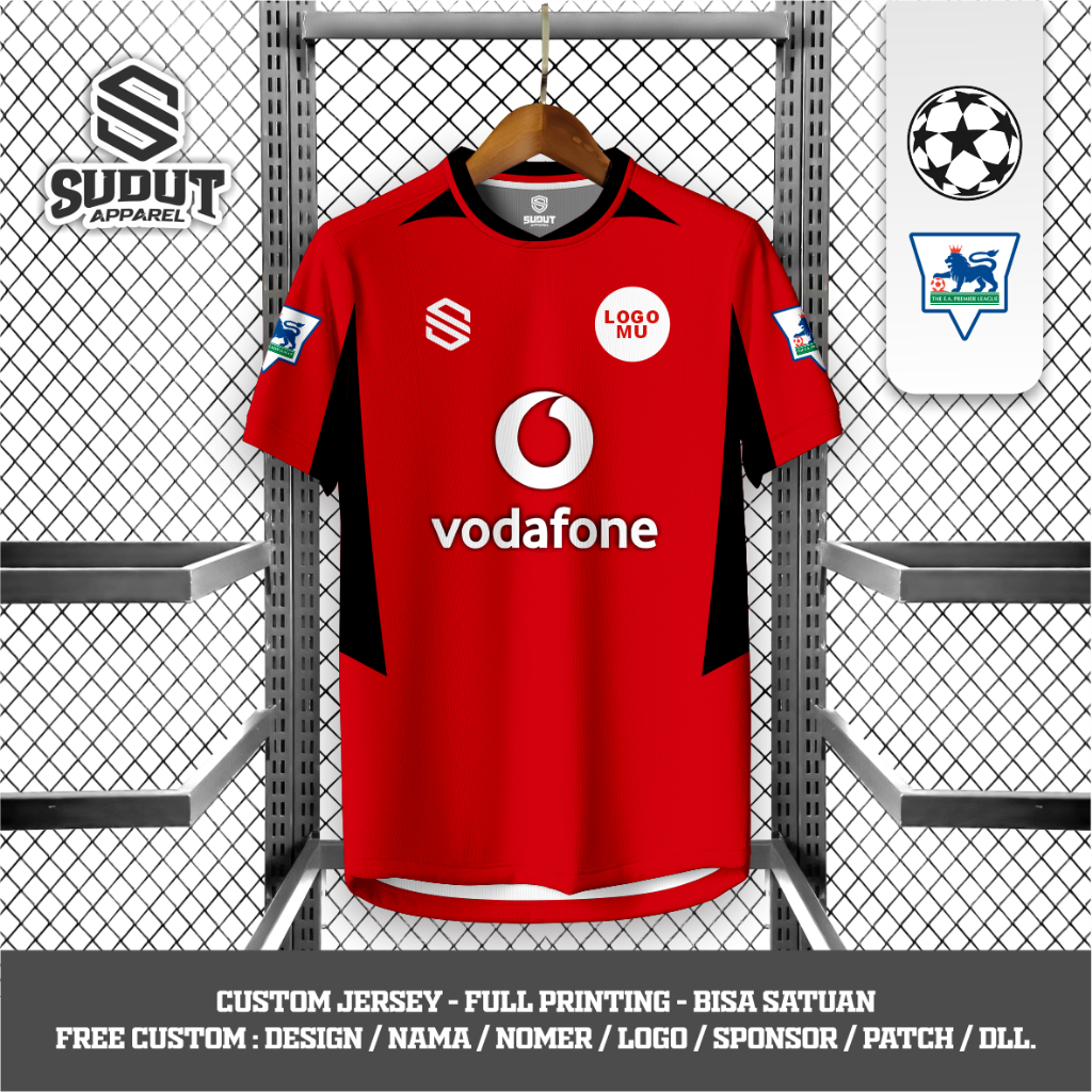 FANTASY M4N UN1T3D HOME CUSTOM FOOTBALL JERSEY 2002-2003 พิมพ์เต็ม