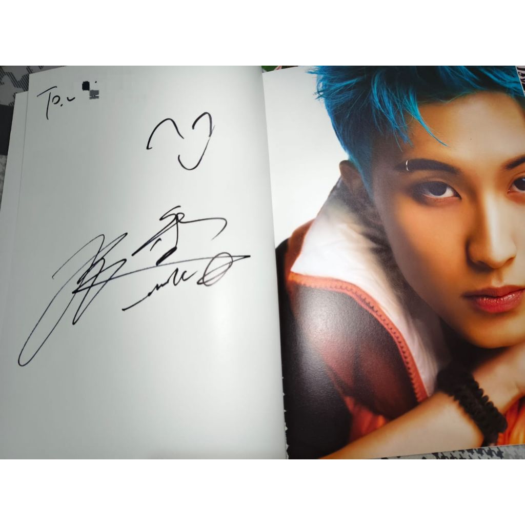 [OFFER] อัลบั้มที่ลงนาม NCT DREAM EVENT FANSIGN YZY YIZHIYU พร้อมพัดลม BEATBOX BBX WTS ALBUM PHOTOBO