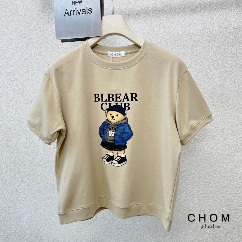 [LC] A21SHOP 250 IMPORTED BEAR MOTIF TOP BKK
