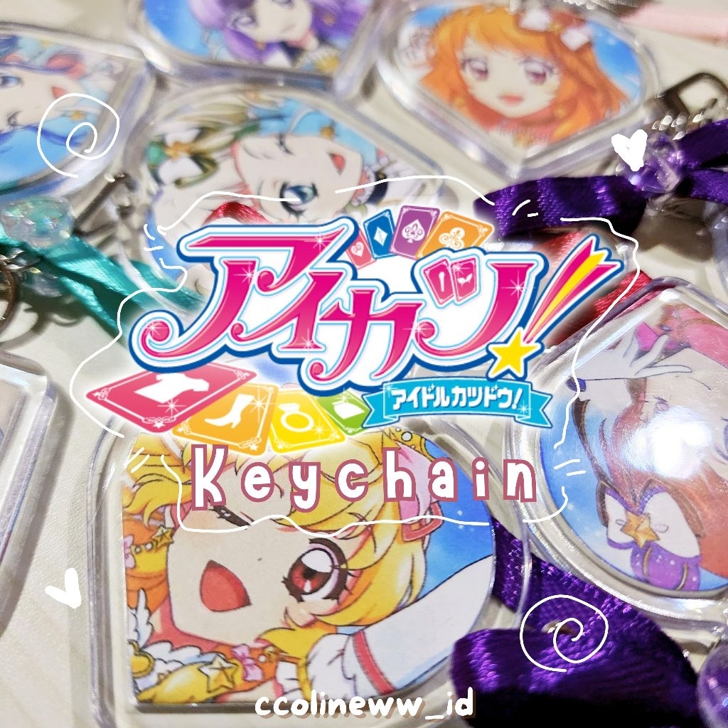 พวงกุญแจ merch aikatsu อย่างเป็นทางการ