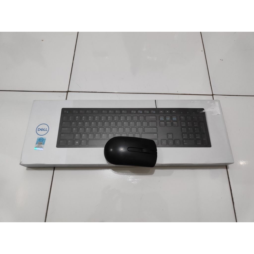 เมาส์และคีย์บอร์ดไร้สาย DELL ดั้งเดิม