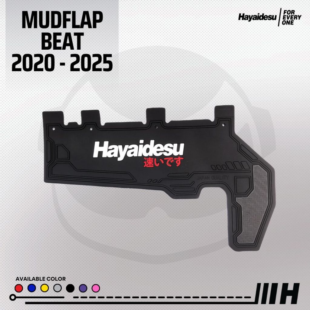 HONDA GENIO/ BEAT (2020)-2025)/ SCOOPY (2021-2025) Mud Flap บังโคลนมอเตอร์ไซค์-HAYAIDESU