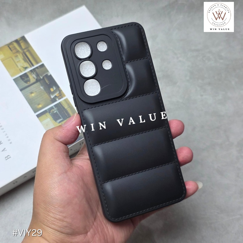 Vivo Y29 4G Vivo Y04 Vivo Y04S Vivo Y19S GT Case Pillow / Case Pillow Softcase Black Vivo Y29 4G Viv