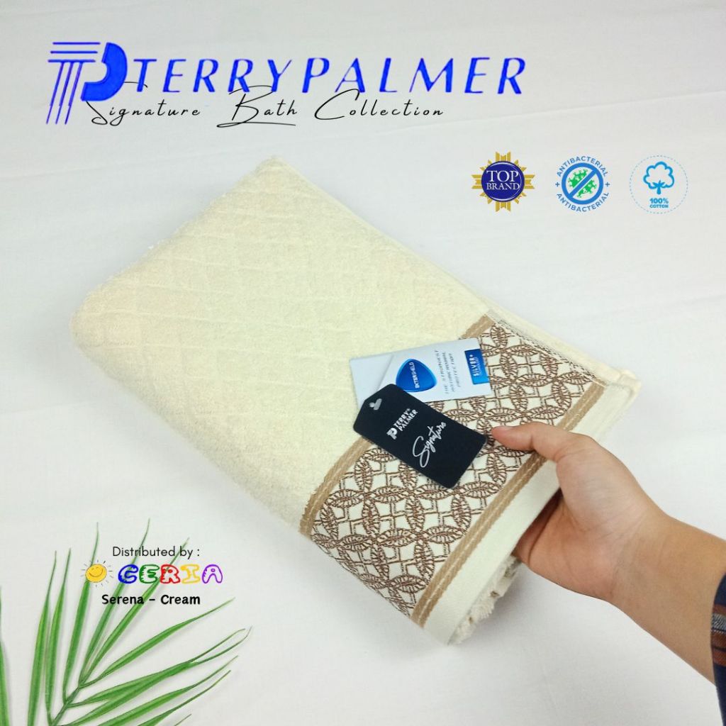Terry Palmer Adult Signature Serena ผ้าเช็ดตัว 70x140ซม. - ครีม