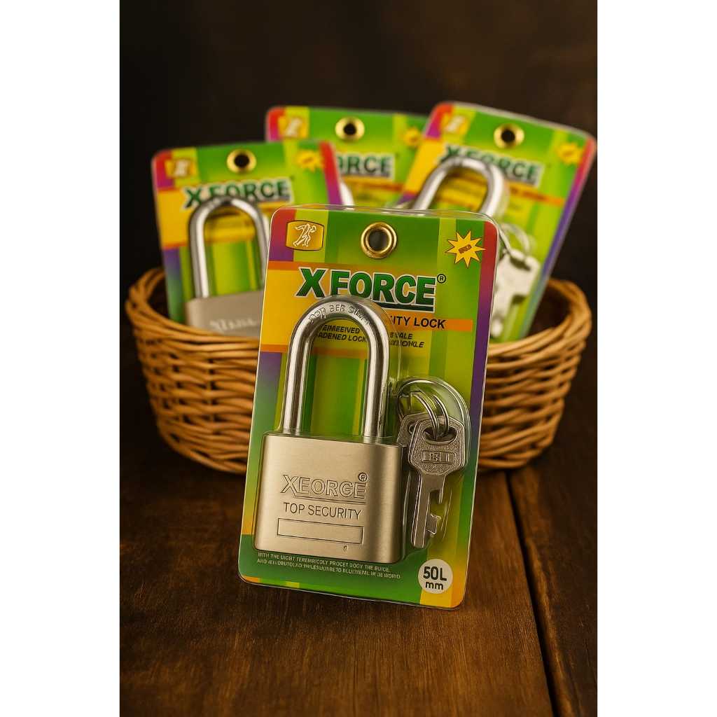 XFORCE กุญแจรักษาความปลอดภัยด้านบน 30S มม. กุญแจสแตนเลส 30 มม. WB