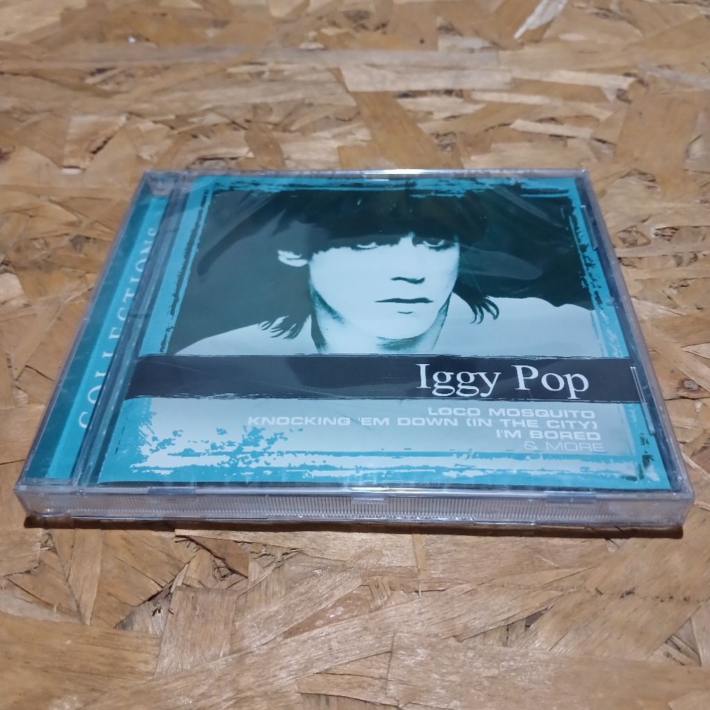 ต้นฉบับนําเข้า IGGY POP Audio CD - คอลเลกชันปิดผนึกใหม่
