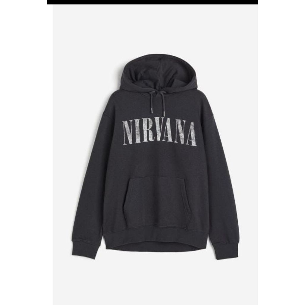 เสื้อฮู้ด Nirvana โอเวอร์ไซส์ hmmm