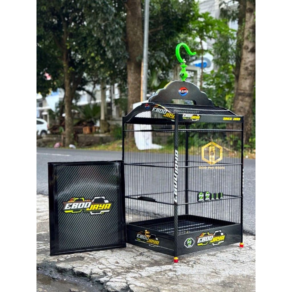 EBOD JAYA CARBON FAN CAGE DECAL STICKER Ebod Jaya Custom Decal สติกเกอร์