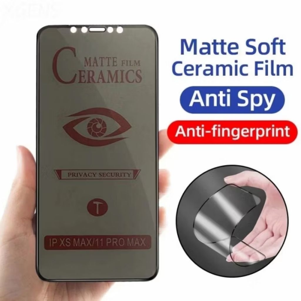 Anti-Scratch เซรามิค Matte Spy Redmi A1 A1 + A2 A2 + A3 A3X A3 Pro 6 6A 7 8 8A 8A Pro 9I 9A 9C 9T 9 