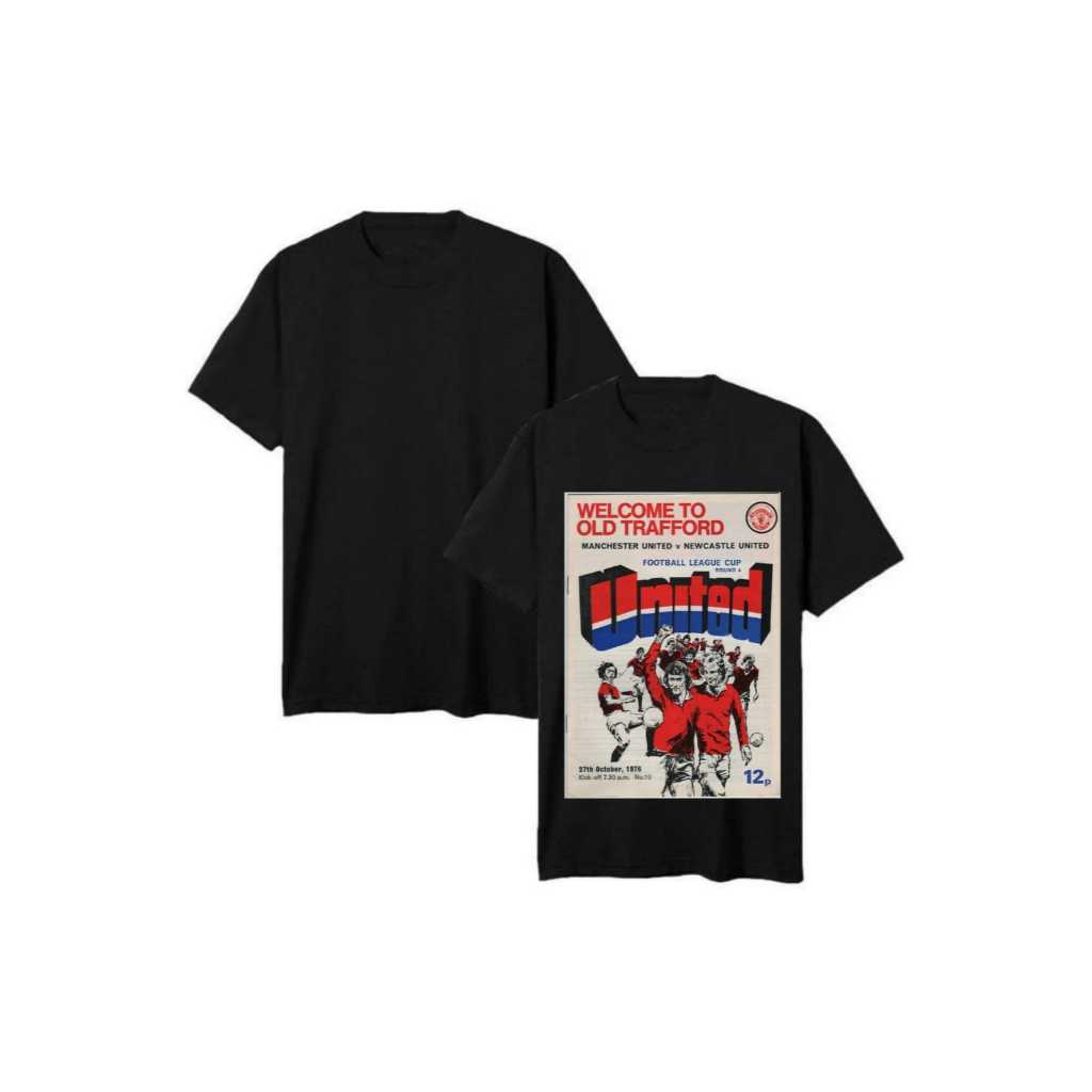 เสื้อยืด ThreePoint " United 1976" สีดํา/ขาว