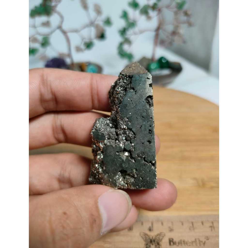 Stone Tower Pyrite Natural Peru Pointer (4)