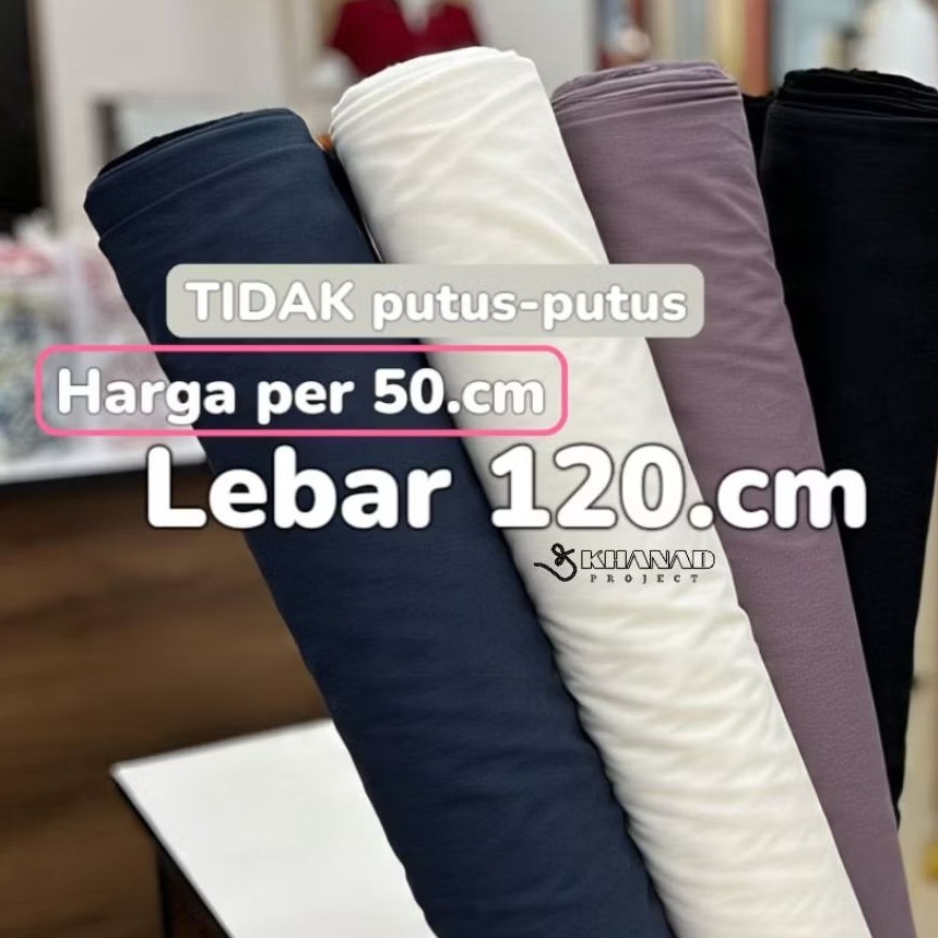 ผ้าคอตตอน KATUN | ต่อ 0.5 เมตร (50.ซม.) | Width 120ซม