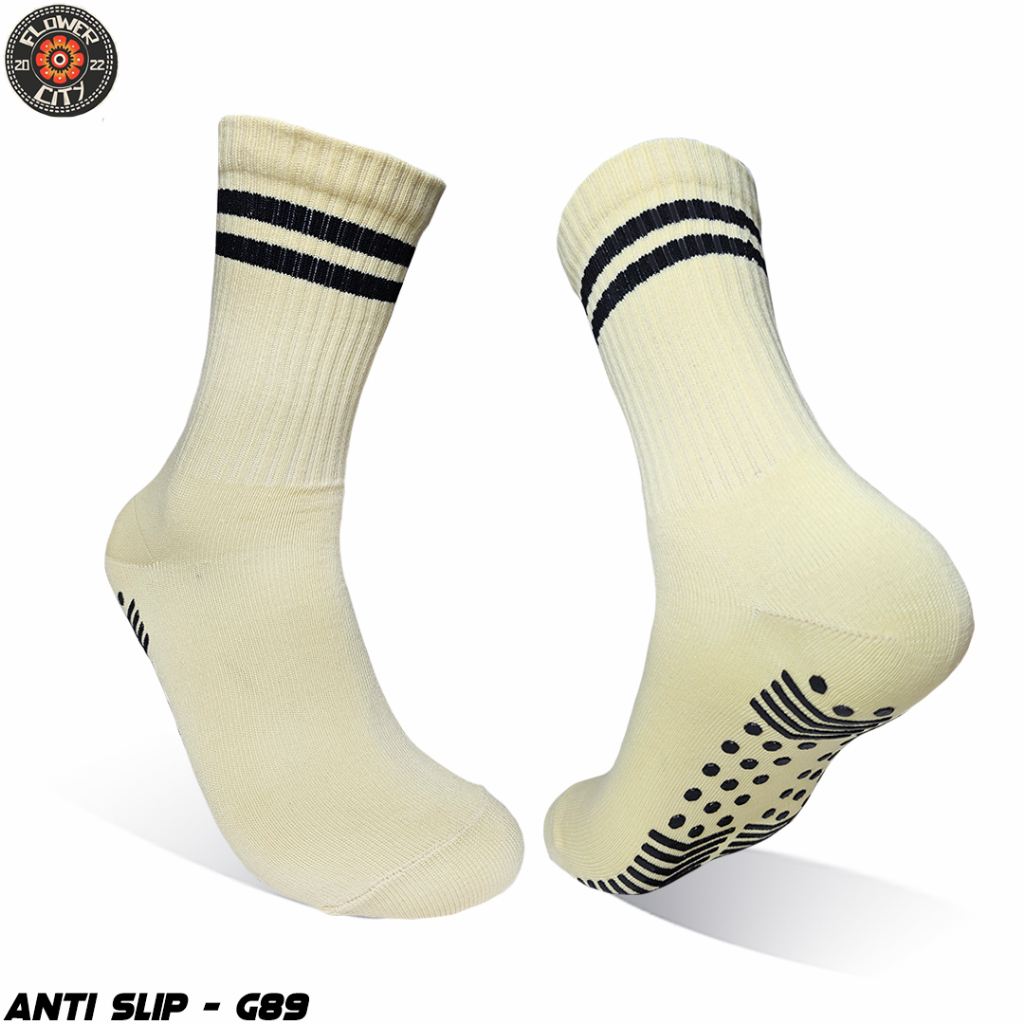 ถุงเท้ากันลื่น - ถุงเท้ากันลื่น - ลายทาง - G89 - Flower.City