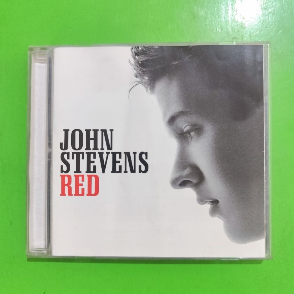 ซีดีต้นฉบับ JOHN STEVENS สีแดง