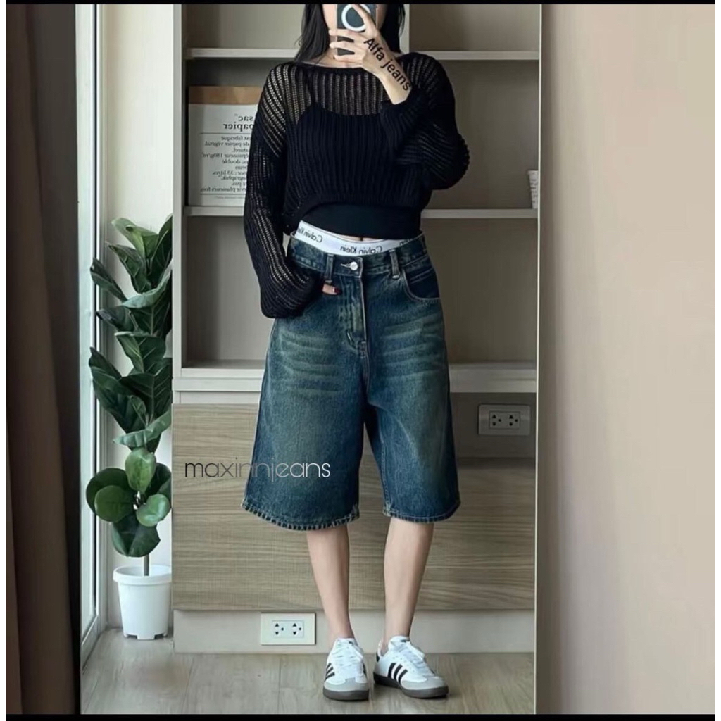 [UNISEX] Jorts Jeans Baggy Jorts Jumbo