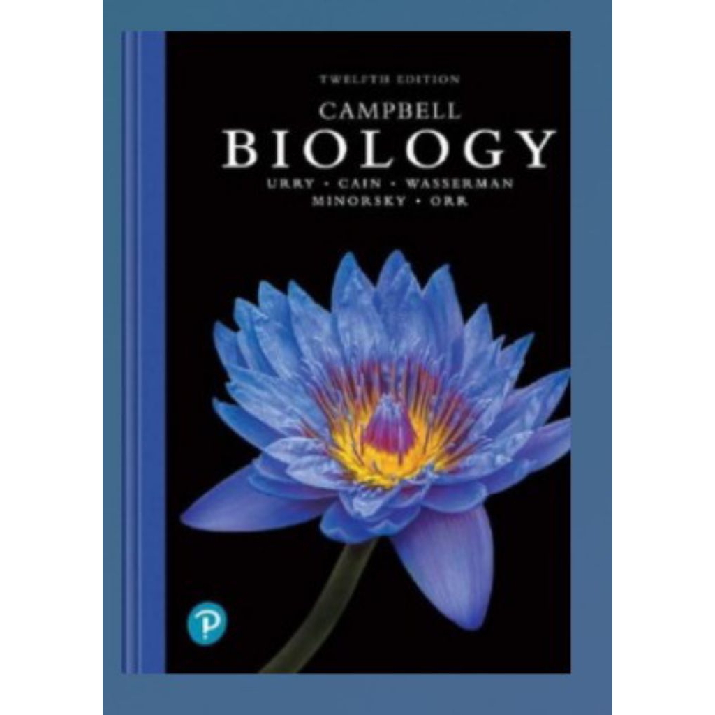 หนังสือทางกายภาพ Campbell Biology ฉบับ 12