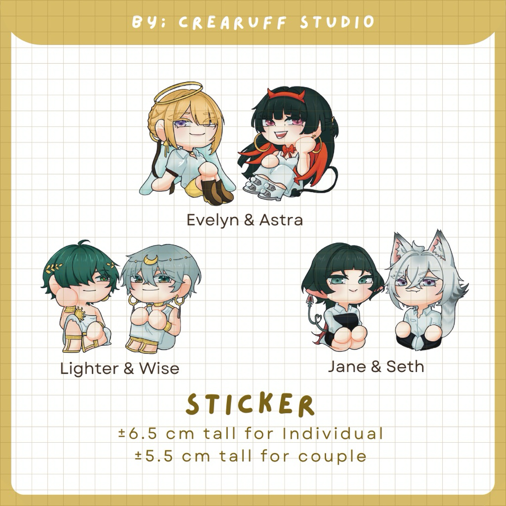 [CREARUFF STUDIO] Zenless Zone Zero | สติ๊กเกอร์ ZZZ เรือ