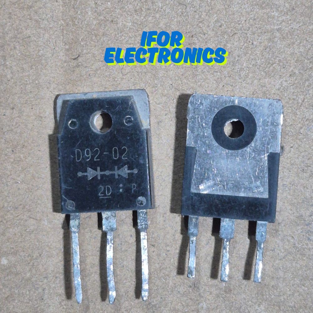 DIODE D 92 20A 200V ULTRAFAST D92-02 REMOVED พาวเวอร์ซัพพลาย