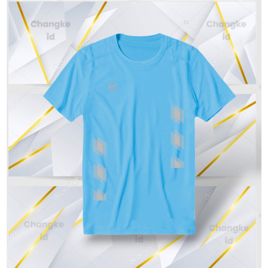 ใหม่ล่าสุดผู้ชายและผู้หญิงกีฬา SLIM FIT GYM SHIRTS SHORT-SLEEVED FITNESS SHIRTS PLAIN SPORTS SHIRTS 