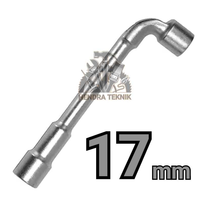 17MM L-SOCKET WRENCH TUBULAR WRENCH ALLEN KEY 17MM 2-WAY SOCKET WRENCH