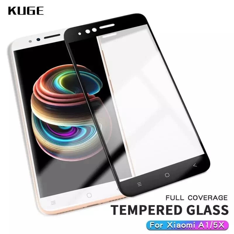 ฟิล์มกระจกนิรภัย XIAOMI MI A1 (MI 5X) FULL COVER CLEAR HD 9H HARDNESS (คุณภาพสูง)