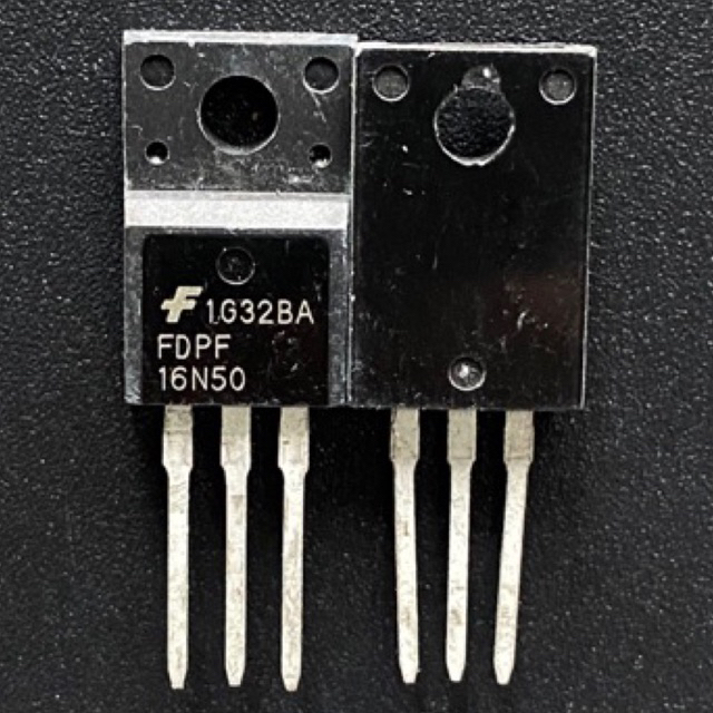 MOSFET FDPF16N50UT FQPF16N50 16N50 N-CHANNEL TO-220F 16A 500V