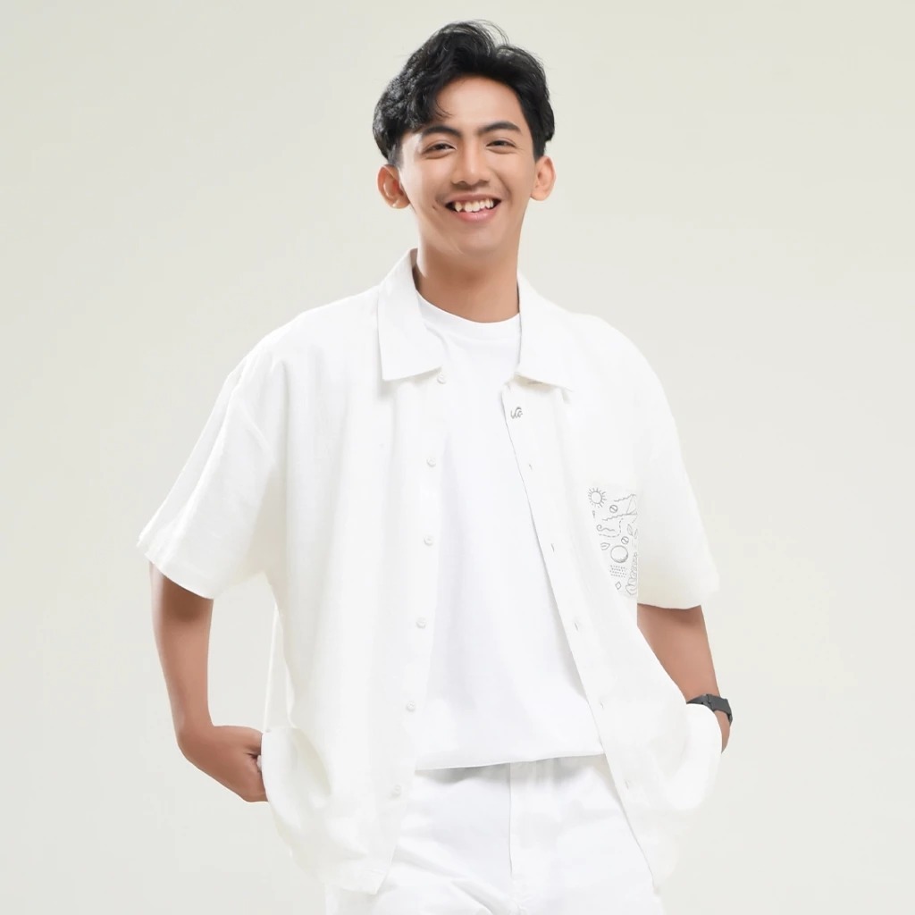 KEMEJA Rabbani - Kemko Hiro Eunoia Short Sleeve Koko Shirt