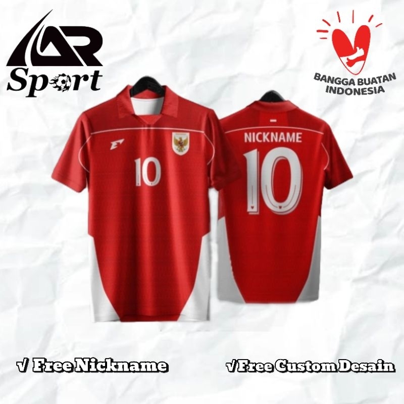 ใหม่ล่าสุด IND0N3SI4 NATIONAL TEAM FOOTBALL SUPPORTER JERSEY 2025