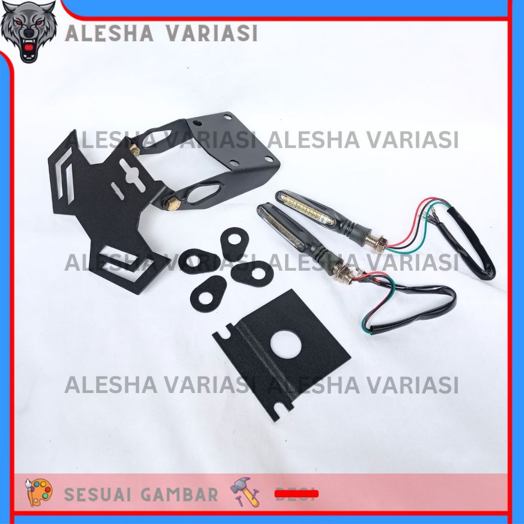 TAIL TIDY PACKAGE MT 15 REAR FALCON PLATE MT15 TAIL TIDY RUNNING TURN SIGNAL LIGHTS MT 15 MOTORCYCLE