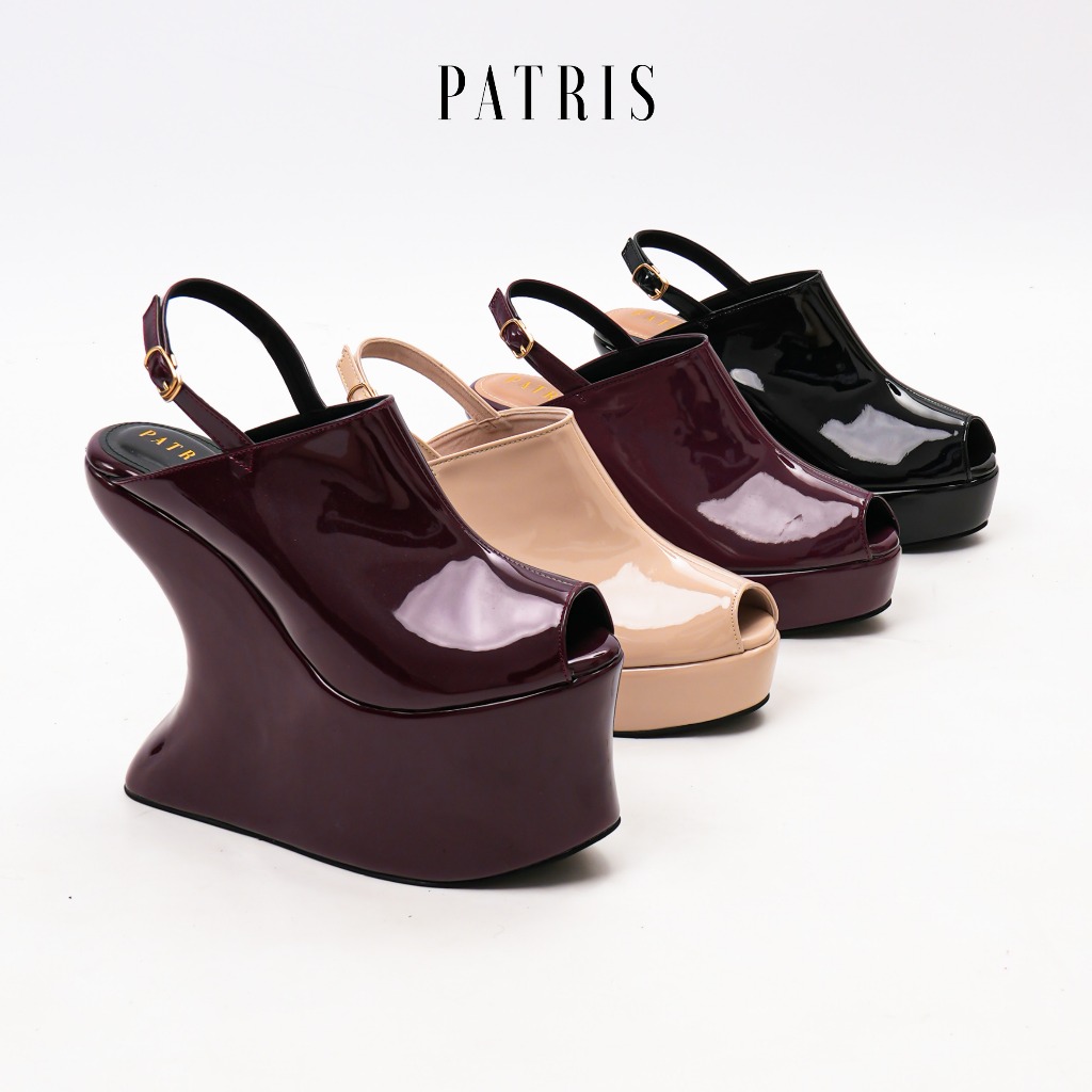 PATRIS Liberty Womens Wedges Heels 10 & 16 Cm