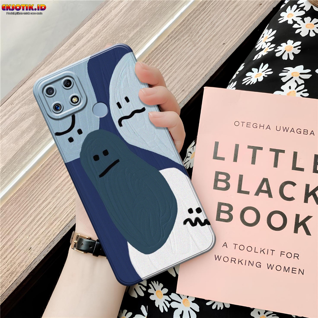 เคสRealme C12 - เคสRealme C12 - เคสแฟชั่น - Realme C12 Silicone - Cool and Cute Motips - Realme C12 