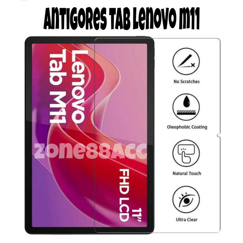 ป้องกันรอยขีดข่วน Lenovo Tab M11 11" นิ้ว 2024 / TB330FU / ป้องกันรอยขีดข่วน lenovo tab m11 \ กระจกน