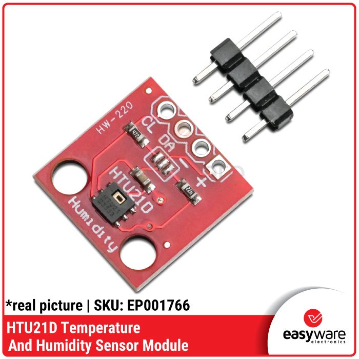 โมดูลเซ็นเซอร์อุณหภูมิและความชื้น HTU21D HW-220
