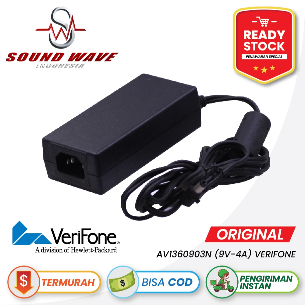 VERIFONE 9V 4A ADAPTER ดั้งเดิม