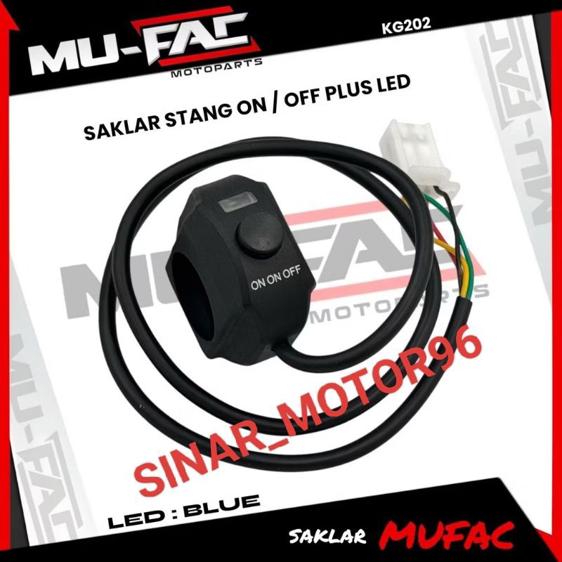 3 IN 1 ON OFF HANDLEBAR SWITCH PLUS UNIVERSAL ไฟ LED VIXION RX-KING KLX CRF D-TRACKER คุณภาพสูง