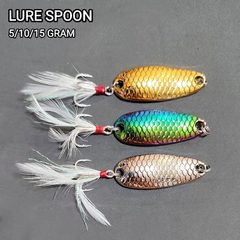 LURE SPOON. เหยื่อหล่อ HAMPALA หรือ BARAU