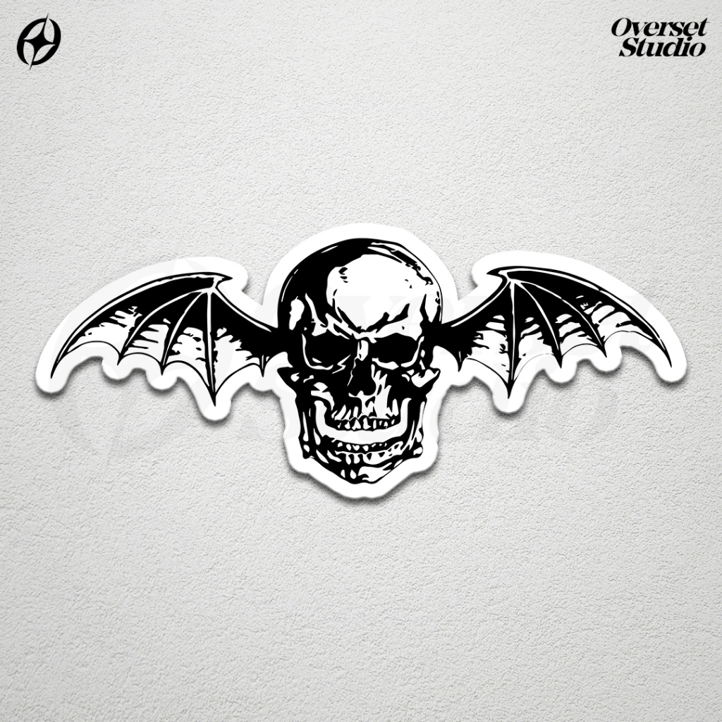 LOKAL A7x Avenged Sevenfold Band Sticker / A7x Sticker / สติ๊กเกอร์ไวนิลมัน / สติ๊กเกอร์วง A7x / สติ
