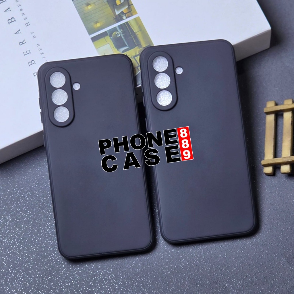 SAMSUNG A36 SAMSUNG A56 CASE MACAROON BLACK SQ CASE สีดํา SAMSUNG A36 SAMSUNG A56