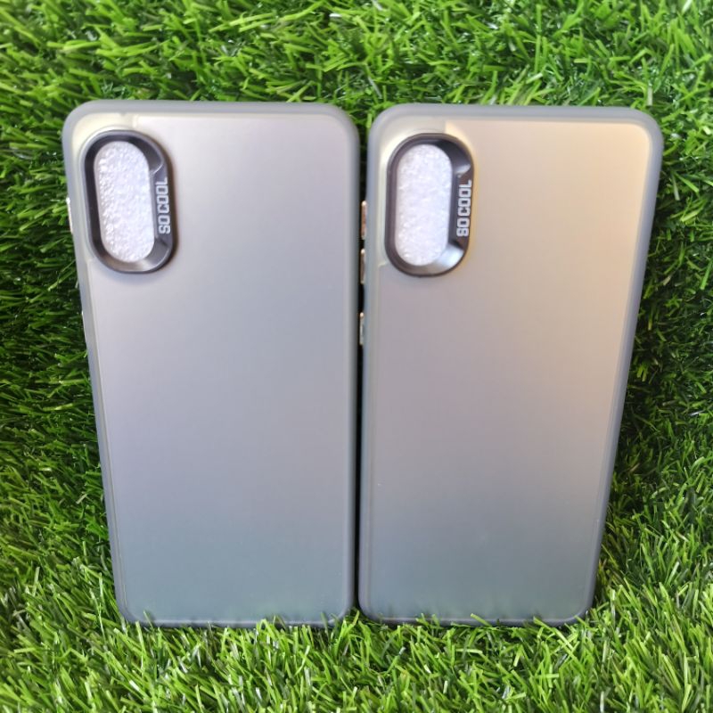 SOFTCASE CASING IMD HOLOGRAM FULL BLACK VIVO Y91C/Y1S/1929/1820/Y97