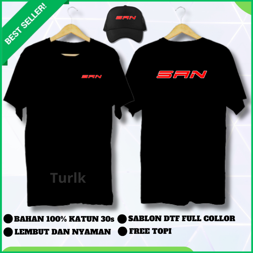 เสื้อยืด SAN Bus เสื้อยืด SIliwangi Inter Nusa Custom Bus