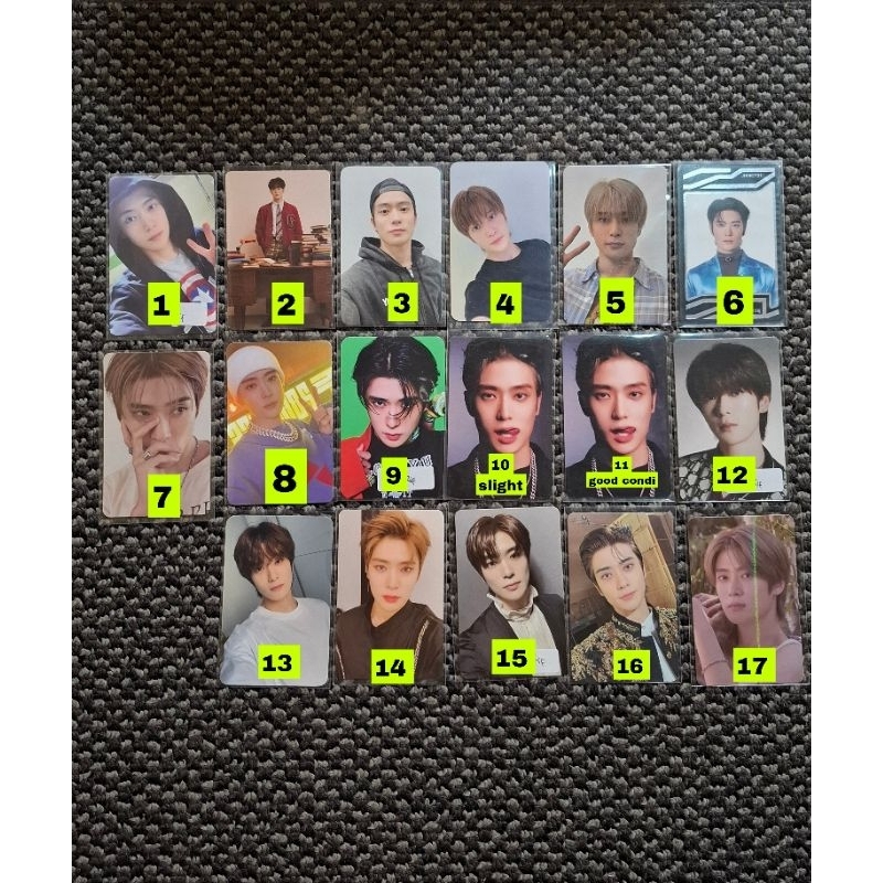 NATURE REPUBLIC Photocard jaehyun uc owhat สติกเกอร์ 2baddies nctit america กัปตัน ayyo photobook จั