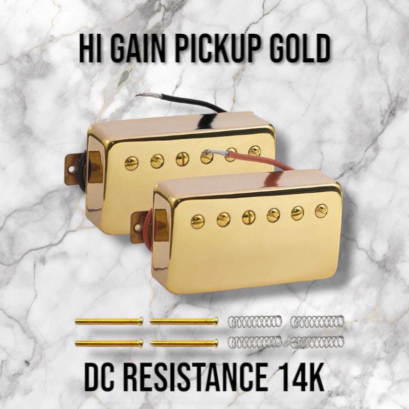 รถกระบะ Humbucker lespaul รุ่น Gold Hi Gain