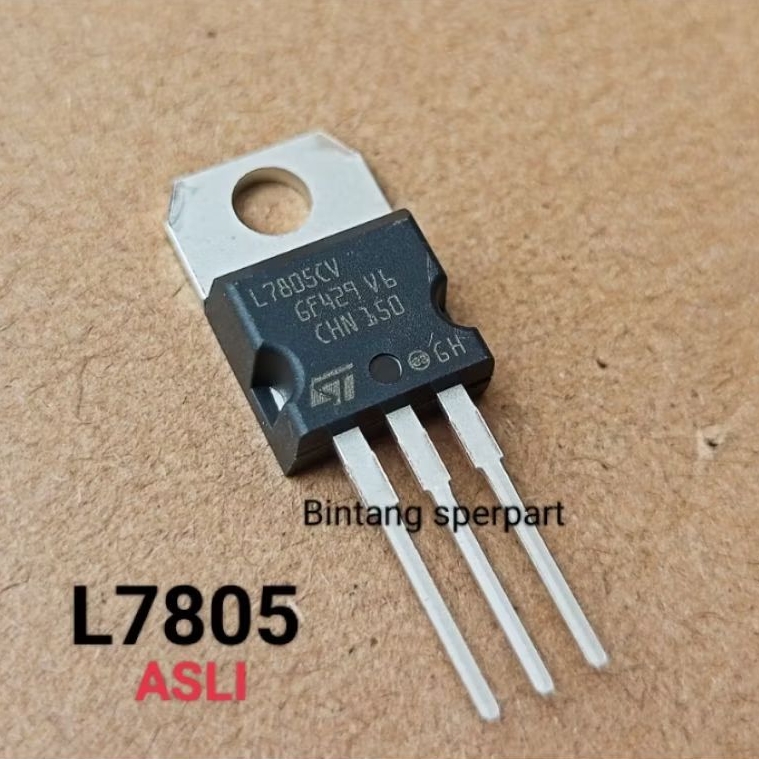 ทรานซิสเตอร์ L7805CV L7805 ทรานซิสเตอร์ดั้งเดิม L7805 TR L7805