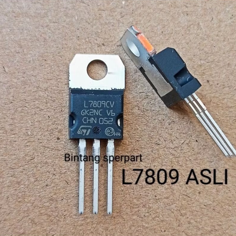 IC REGULATOR L7809 ทรานซิสเตอร์ดั้งเดิม L7809 ต้นฉบับ