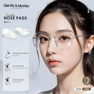 Gently Morley Nosepad Aksesoris Repair Kit Kacamata Bantalan Penyangga Hidung Silikon Anti Slip Murah A005