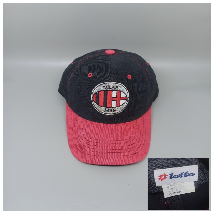 AC Milan Cap Vintage 90 ชิ้น Second Preloved Original 866