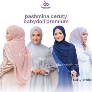 DEARY CASTLE - Pashmina Ceruty Babydoll Premium
