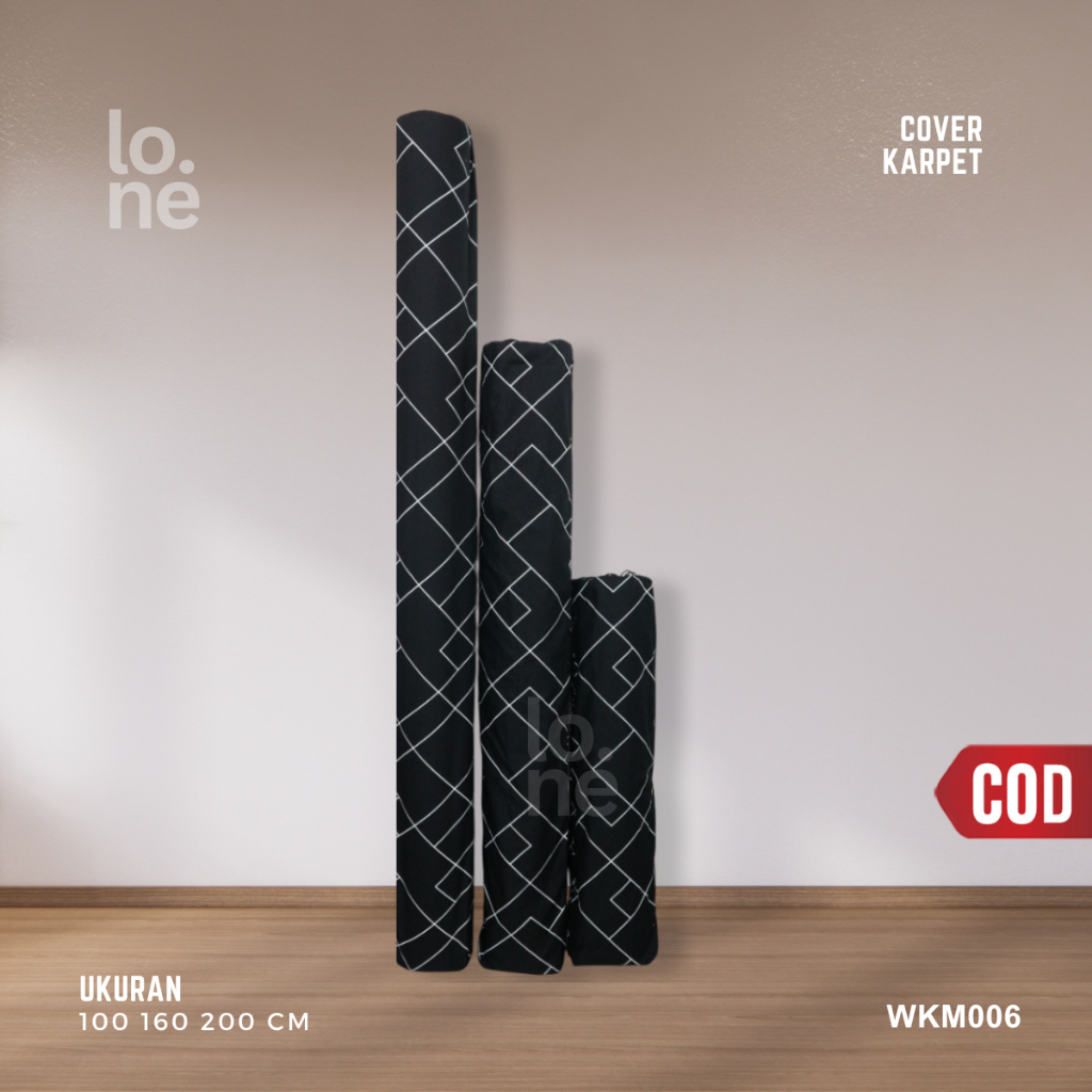 LO.NE ผ้าคลุมพรม Microtex Aesthetic ขนาดความยาว 100 160 200 ซม. WKM006