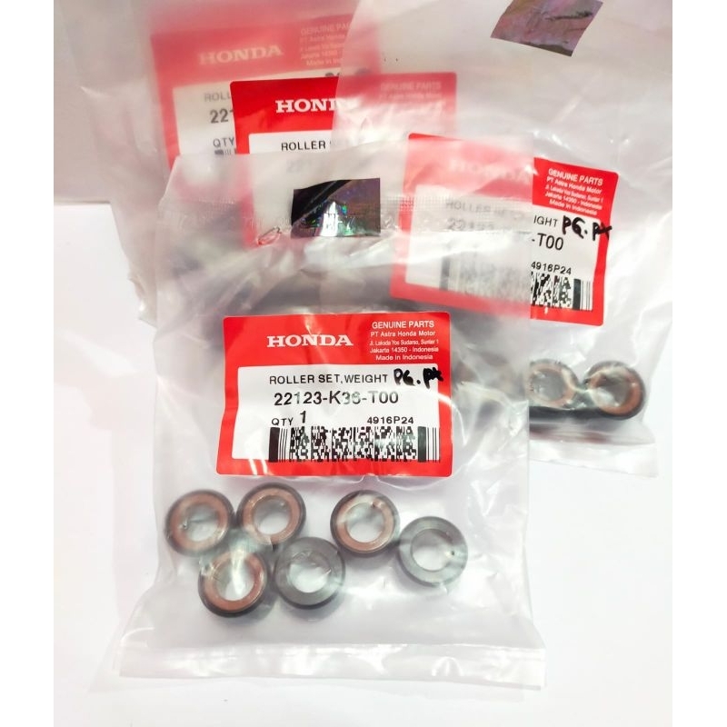 Roller vario 150 ชุดน้ําหนักลูกกลิ้ง vario 150 led ORIGINAL AHM 22123-K36-T00