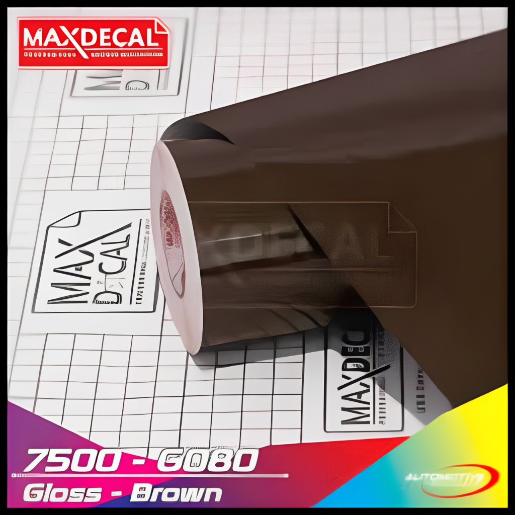 MaxDecal Gloss Brown 7500-6080